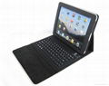 IPAD2 keyboard leather case 1