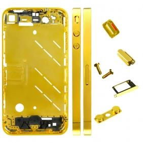 Apple iPhone 4 Metal Middle Plate Housing Faceplates 24K Gold