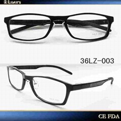 Aluminium eyeglass frame optical eyewear