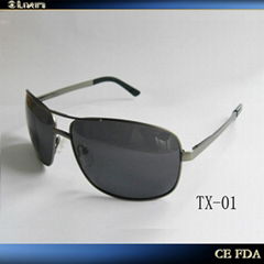 2011 fashional black metal hot-sale sunglasses eyewear