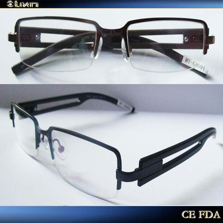 2011 trendy stainless steel optical frame