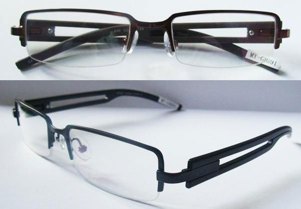 2011 trendy stainless steel optical frame 2