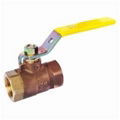 2-Piece Bronze Ball Valve, Threaded