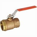 2-Piece Bronze Ball Valve, Threaded