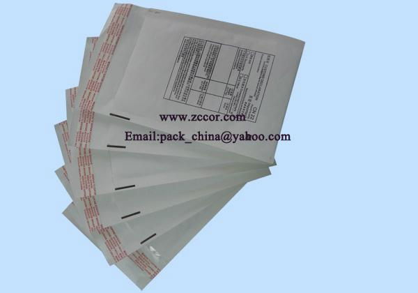 white composite bubble mailer courier packaging bag 2