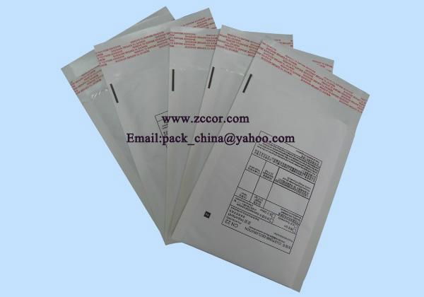 white composite bubble mailer courier packaging bag 4