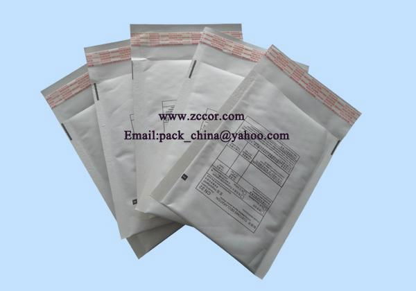 white composite bubble mailer courier packaging bag 5