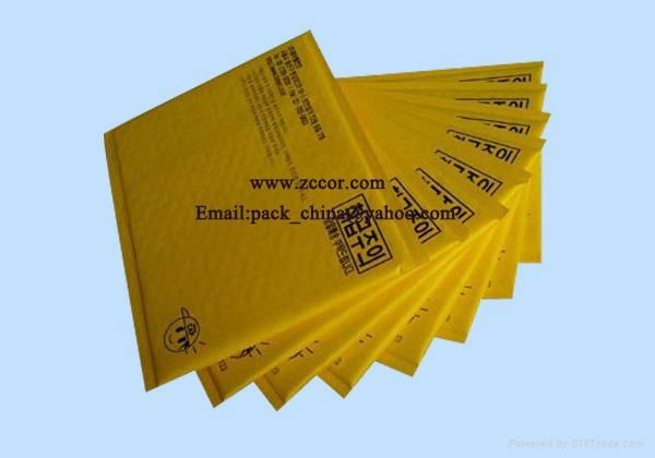 kraft bubble adhesive mailer 4