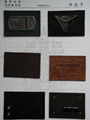 leather label