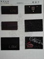 leather label