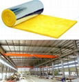 Fiber glass wool blanket-- roofing