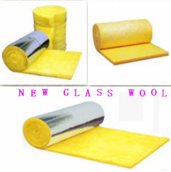 Reinforced aluminum foil heat insulation meterial glass wool roll 2