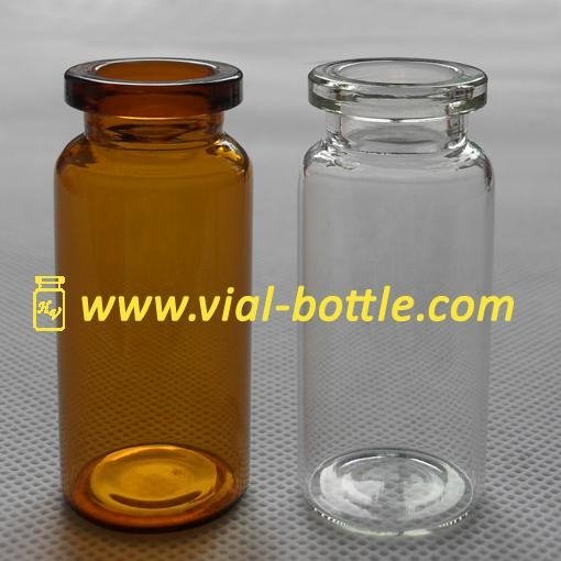 10ml amber glass vial