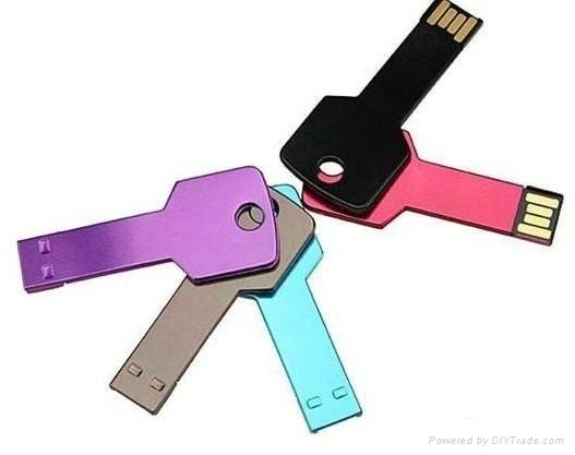 Promotional Gift Key Shape USB Pen drive 4GB