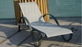 2011 Popular teslin mesh fabic garden sunbed deck chair outdoor lounge 2