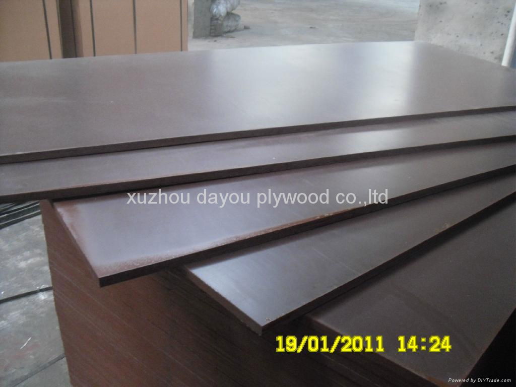 1250*2500mm black film faced plywood