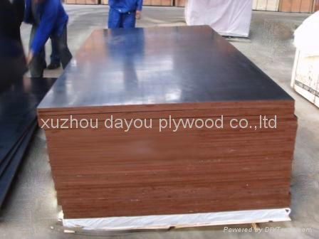 1250*2500mm black film faced plywood 2