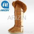 Winter fur boots 1