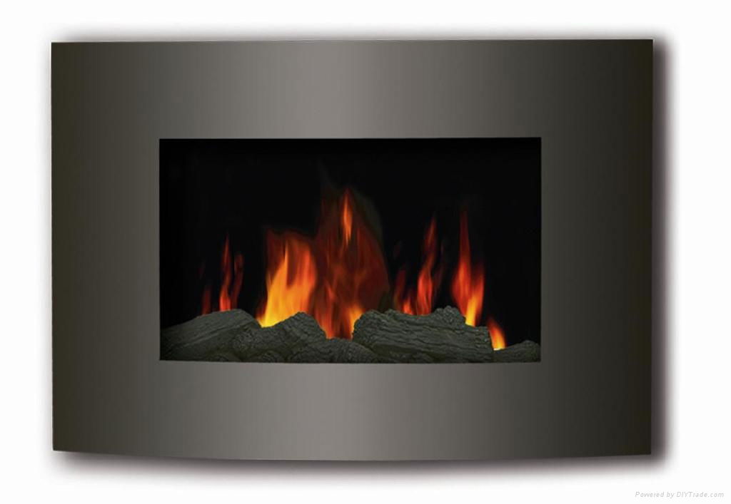 wall mounted electric fireplace 2