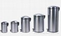 ROUND STEP-OPEN STAINLESS STEEL DUSTBIN 2