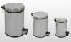 ROUND STEP-OPEN STAINLESS STEEL DUSTBIN 3