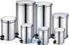 ROUND STEP-OPEN STAINLESS STEEL DUSTBIN 5
