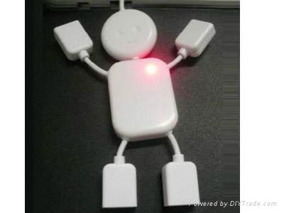 Cartoon shaped  4 PORT   USB  HUB  4