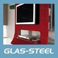 Living Room Furniture Glass TV Stand ST053 3
