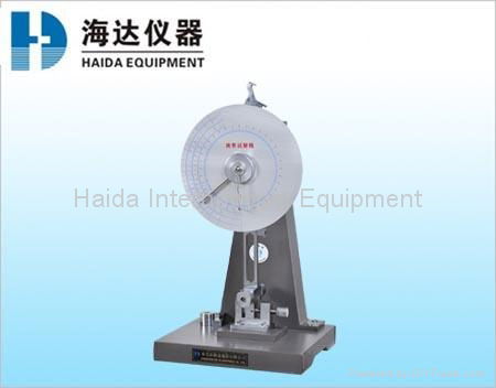 Pendulum impact testing equipment