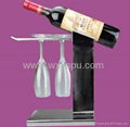 Stainless steel wine bottle stand  5