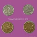 Metal coins for gift and commemoration 