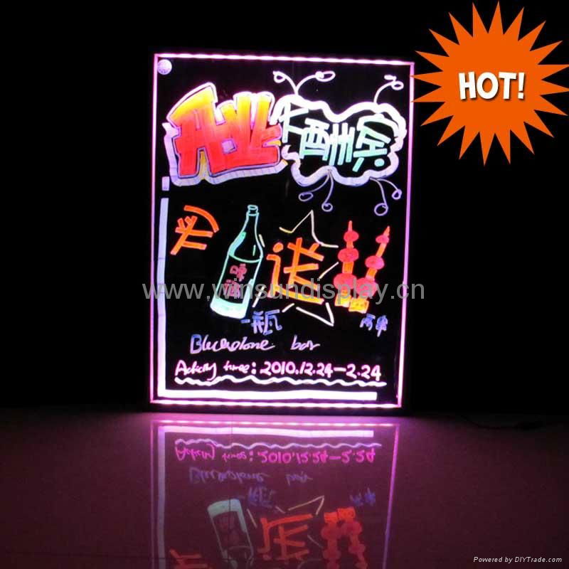 neon led writing board with CE&RoHS 5