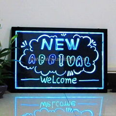2012 latest new products led writing board for promotion