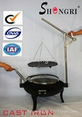 CAST IRON BARBECUE GRILL