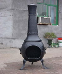 CAST IRON chimenea