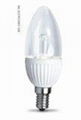 high power E14 3W candle LED bulb  