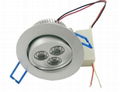 high power 3*1w LED ceiling light