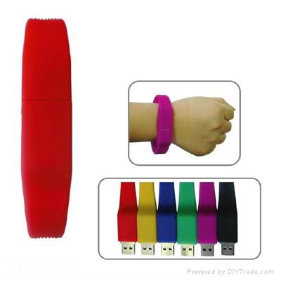 Promotion Silicone Wristband USB Disk