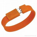 Promotion Silicone Wristband USB Disk 2