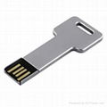 Hot Sell Metal USB Drive In Key Shape 2