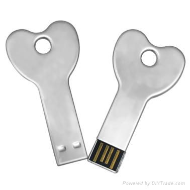 Hot Sell Metal USB Drive In Key Shape 3