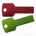 Hot Sell Metal USB Drive In Key Shape 4