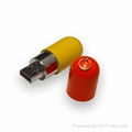 Gift OEM Capsule Shape USB Stick