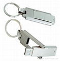 Hot Sell Swivel Metal Flash Memory