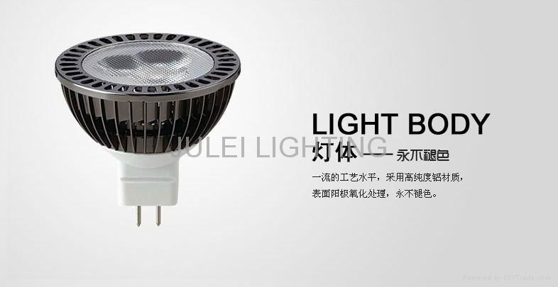 Dimmable LED spotlight bulb