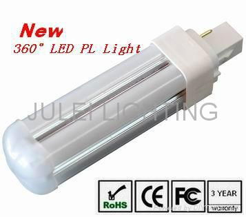 new 360Degree G24 led PLC CFL plug in light lamp