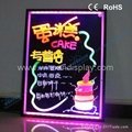 led fluorescent writing board for advertising and promotion 4