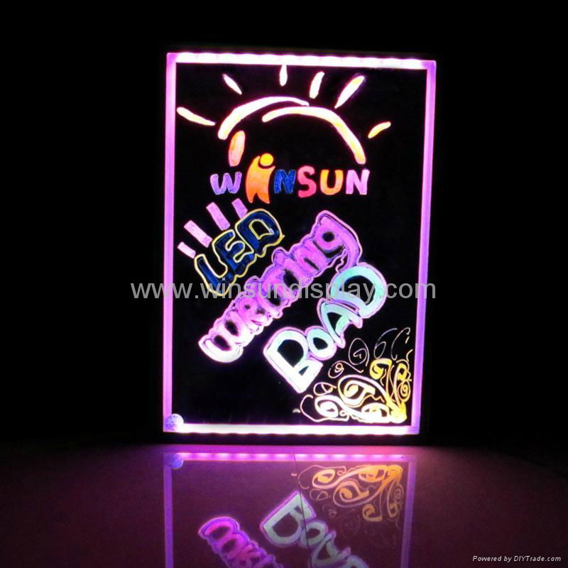 2012 New fashion LED Writing Board 2