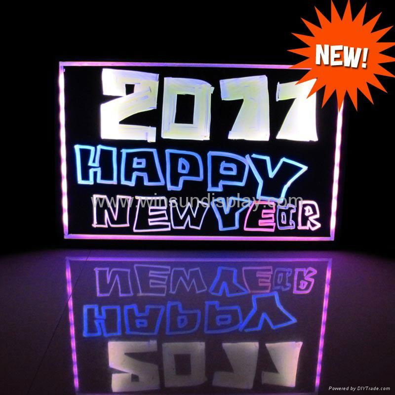 2012 New fashion LED Writing Board 5