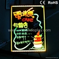 2012 new technology illuminated led menu boards 3